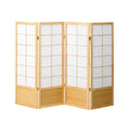 【KOEKI】和風衝立4連 JP-S120-4 ナチュラル W1800×D20×H1200(mm)/新品/送料無料