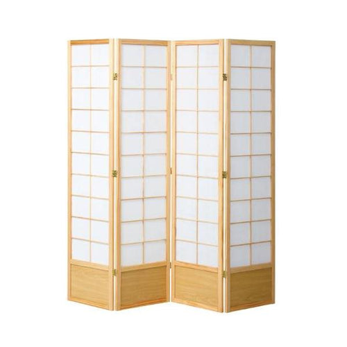 【KOEKI】和風衝立4連 JP-S180-4(NA)/新品/送料無料