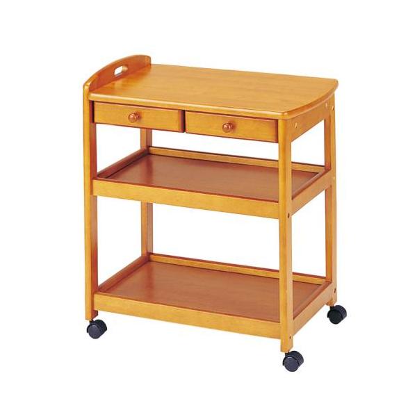 【KOEKI】キッチンワゴン KW-600H(BR)/新品/送料無料