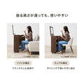 【組立品】RD-1416 大容量ドレッサーワゴン 幅395×奥行440×高さ800 (mm)/新品/送料無料