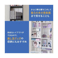 【組立品】VKB-7280 ブックシェルフ 幅300×奥行285×高さ1880 (mm)/新品/送料無料