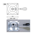アルミダイキャストイス脚（ガス圧昇降式） ベースサイズ：A590×B425×C425×高さ455～345 品番：CD-580 塗装カラー：11-GA ポール：40φ