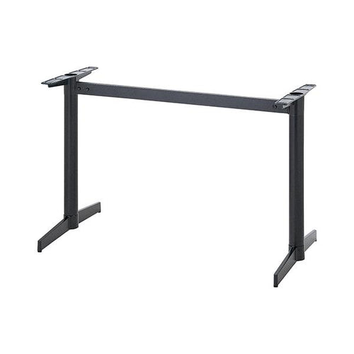 アルミダイキャストテーブル脚 ベースサイズ：A600×高さ700mm迄指定可×間口（芯々）1300mm 品番：CK-S-600 塗装カラー：44 ポール：60φ