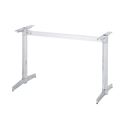 アルミダイキャストテーブル脚 ベースサイズ：A600×高さ700mm迄指定可×間口（芯々）1600mm 品番：CK-S-600 塗装カラー：11 ポール：60φ