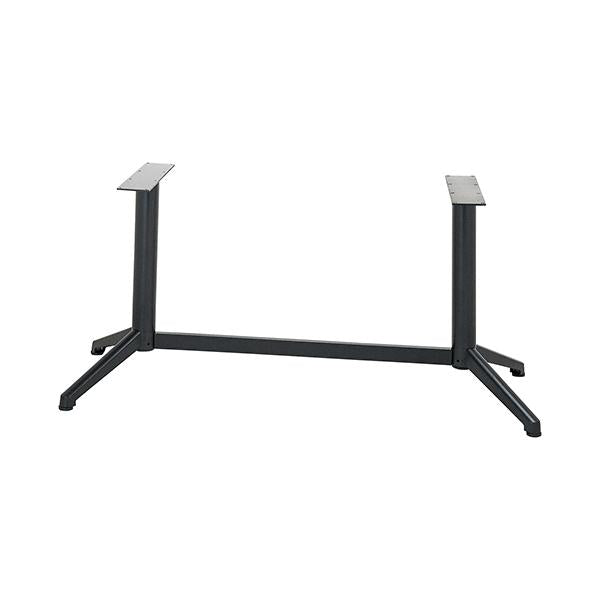 アルミ鋳物テーブル脚 ベースサイズ：A770×B230×高さ700mm迄指定可×間口（芯々）1000mm 品番：DC-V-450 塗装カラー：44 ポール：76φ