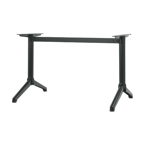 アルミ鋳物テーブル脚 ベースサイズ：A700×高さ700mm迄指定可×間口（芯々）1600mm 品番：DC-Y-700 塗装カラー：44 ポール：60φ