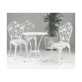 GARDEN CHAIR & TABLE チェア サイズ：W485×D470×高さ950×座面高さ440mm 品番：HOG-ホワイト