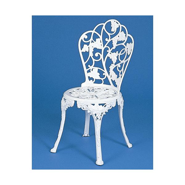 GARDEN CHAIR & TABLE チェア サイズ：W485×D470×高さ950×座面高さ440mm 品番：HOG-ホワイト