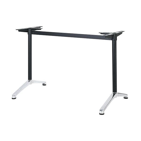 アルミダイキャストテーブル脚 ベースサイズ：A602×高さ700mm迄指定可×間口（芯々）1000mm 品番：MC-S-600 塗装カラー：14 ポール：42φ