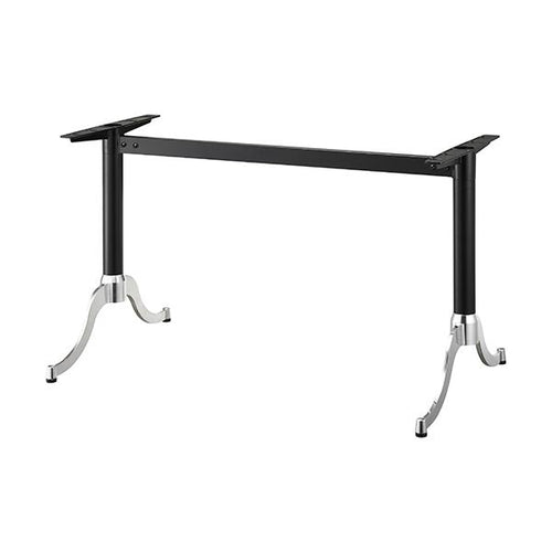 アルミダイキャストテーブル脚 ベースサイズ：550×高さ700mm迄指定可×間口（芯々）：1000mm 品番：MD-S-550 塗装カラー：14 ポール：42φ