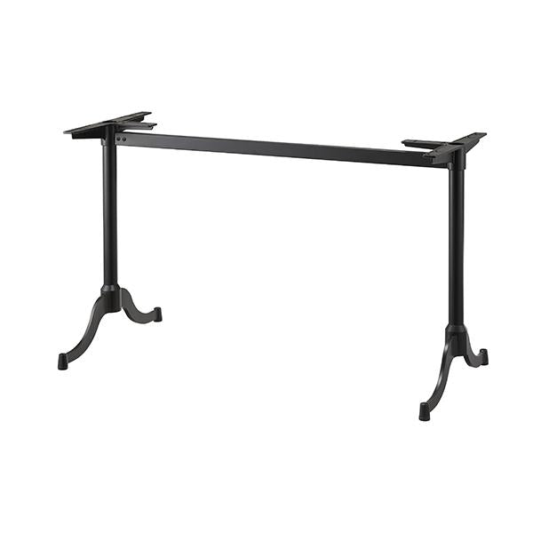 アルミダイキャストテーブル脚 ベースサイズ：700×高さ700mm迄指定可×間口（芯々）：1000mm 品番：MD-S-700 塗装カラー：44 ポール：60φ