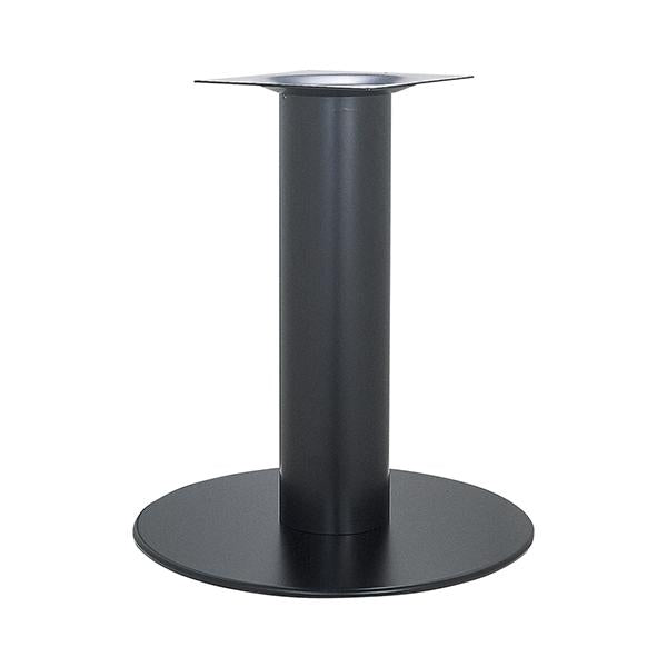ハヤシ スチールベーステーブル脚 ベースサイズ：A650φ×H20×ポール高さ700mmまで指定可 品番：RSQ-N-L 塗装カラー：44 ポール：165φ