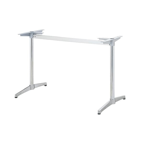 アルミダイキャストテーブル脚 ベースサイズ：A585×高さ700mm迄指定可×間口（芯々）1300mm 品番：SD-580 塗装カラー：11 ポール：42φ