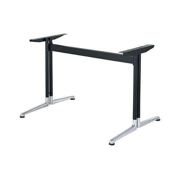 アルミダイキャストテーブル脚 ベースサイズ：A550×高さ700mm迄指定可×間口（芯々）1300mm 品番：SD-S-550 塗装カラー：14 ポール：32φ