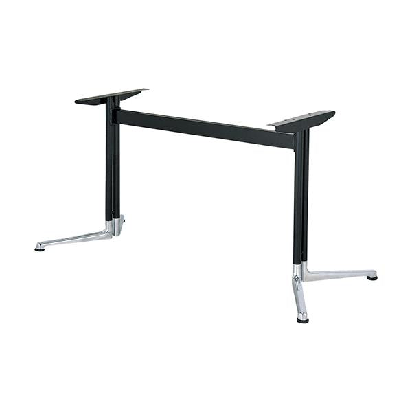 アルミダイキャストテーブル脚 ベースサイズ：A620×B175×高さ700mm迄指定可×間口（芯々）1000mm 品番：SD-V-340 塗装カラー：14 ポール：32φ