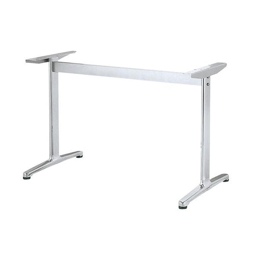 アルミダイキャストテーブル脚 ベースサイズ：A700×高さ700mm迄指定可×間口（芯々）1300mm 品番：SD-Y-700 塗装カラー：11 ポール：80×25（楕円パイプ）