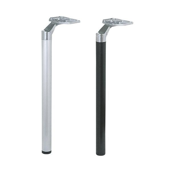 アルミダイキャストテーブル脚(1本） サイズ：高さ670mm 品番：SP-POLE-D.X 塗装カラー：(A) 鏡面＋黒塗装/(B) 鏡面＋シルバー塗装※選択可能 ポール：50φ
