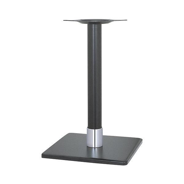 ハヤシ スチールベーステーブル脚 ベースサイズ：A370×B370×高さ700mmまで指定可 品番：ST 塗装カラー：441-H ポール：76φ