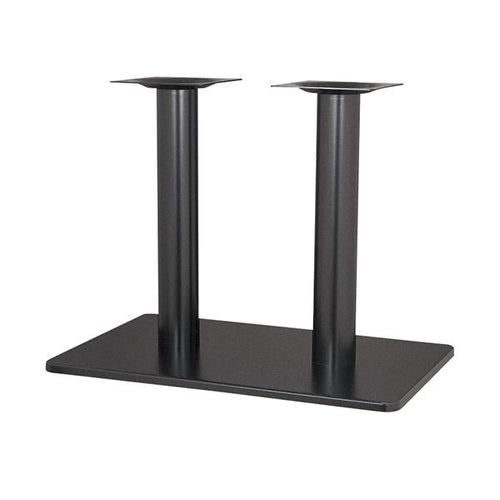 ハヤシ スチールベーステーブル脚 ベースサイズ：A850×B550×高さ700mmまで指定可 品番：TST-W 塗装カラー：44 ポール：76φ×2