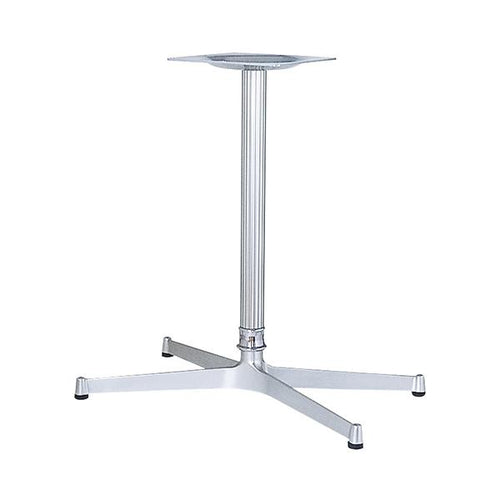 ハヤシ　アルミ鋳物テーブル脚 ベースサイズ：A730×B605×C430×高さ700mmまで指定可 品番：XL-AF-730 塗装カラー：11AM ポール：49φ（アルミ）